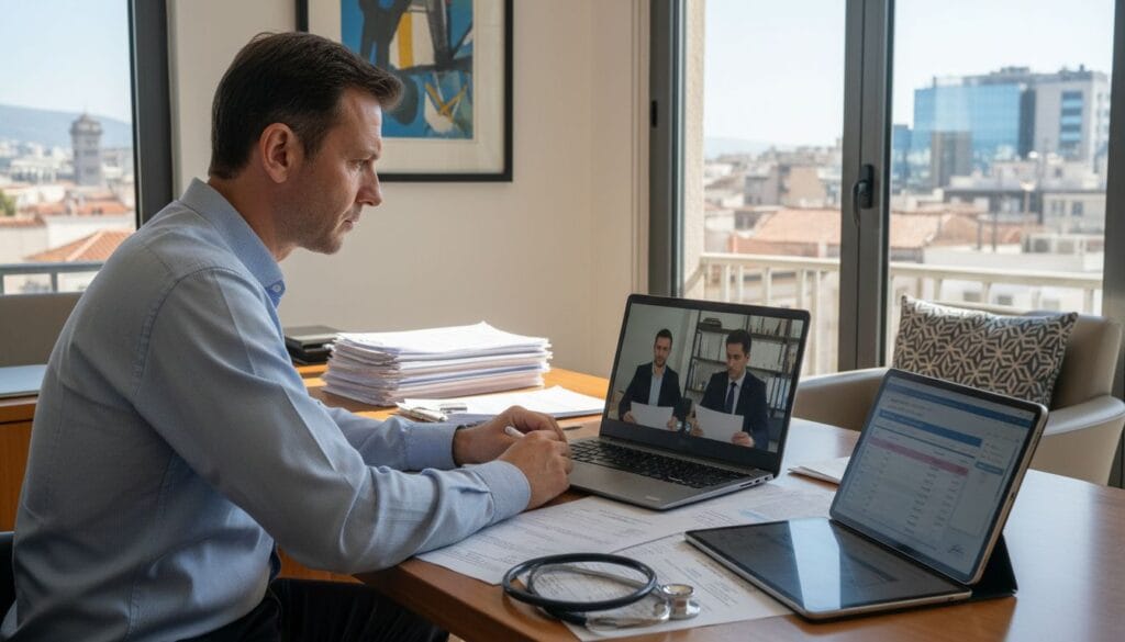 ιατρικό επαγγελματικό περιβάλλον