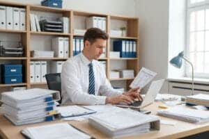 λογιστής γραφείο έγγραφα