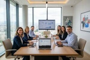 modern accounting office