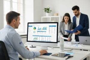 σύγχρονο γραφείο διαχείριση εξόδων